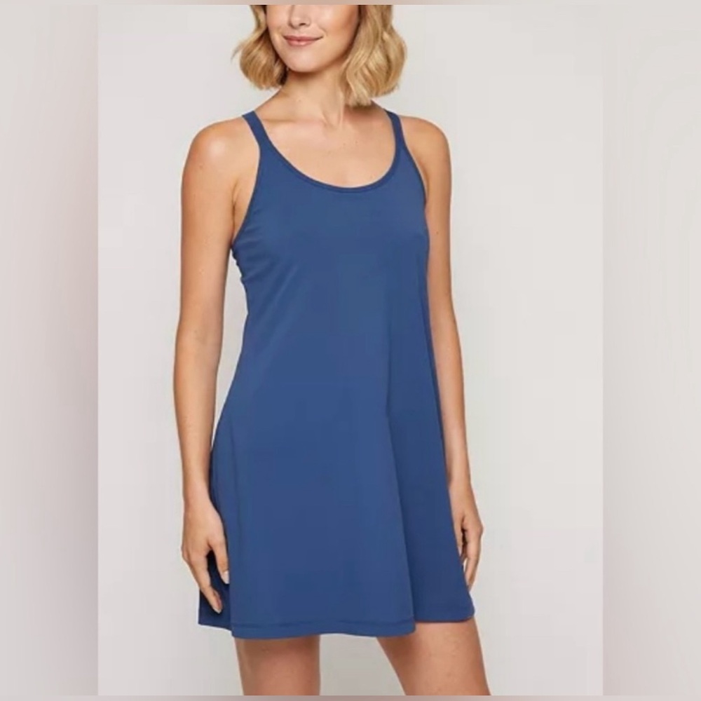 NWT FOURLAPS VITALITY DRESS WITH BUILT IN SHORTS SIZE  IN MIDNIGHT